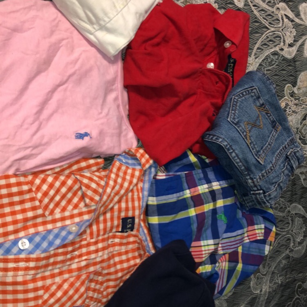 Boy clothes sizes -8/M , and 3T Mystery Box !